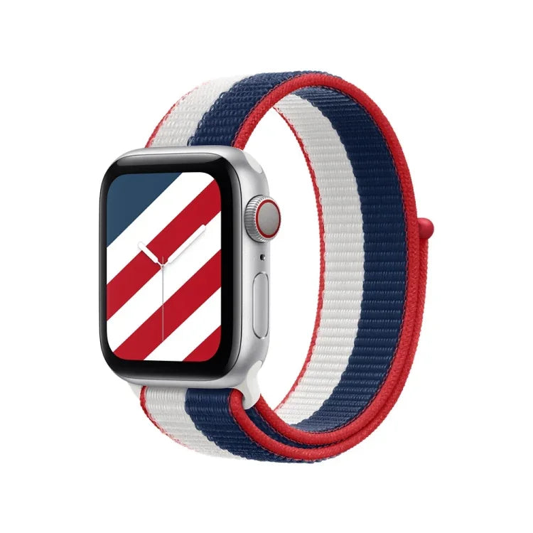 International Series Loopback Replacement Watchbands For Apple Watch Series, 7 45mm / 6 & SE & 5 & 4 44mm / 3 & 2 & 1 42mm, 7 41mm / 6 & SE & 5 & 4 40mm / 3 & 2 & 1 38mm