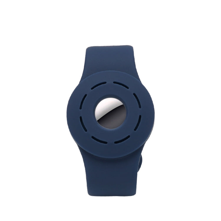 Anti-scratch Shockproof Silicone Bracelet Strap Protective Cover Case, For AirTag