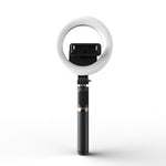 Q07 6 Inch Ring Light Portable Bluetooth Selfie Stick Tripod, Q07
