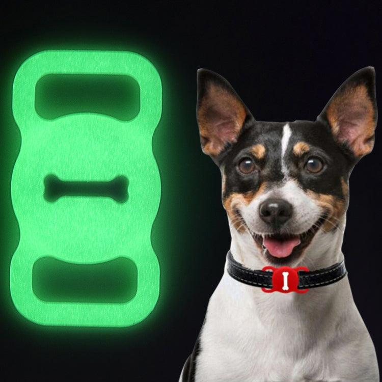 Shockproof Anti-scratch Silicone Case Protective Cover, Style: Bones, For AirTag