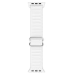 Japanese Word Buckle Silicone Replacement Watchband For Apple Watch Series, 7 45mm / 6 & SE & 5 & 4 44mm / 3 & 2 & 1 42mm, 7 41mm / 6 & SE & 5 & 4 40mm / 3 & 2 & 1 38mm