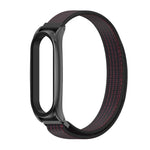 For Xiaomi Mi Band 6 / 5 Mijobs Nylon Loop Plus Strap Replacement Watchband