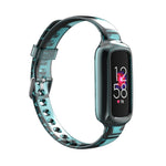 Silicone Integrated Replacement Strap Watchband, For Fitbit Luxe