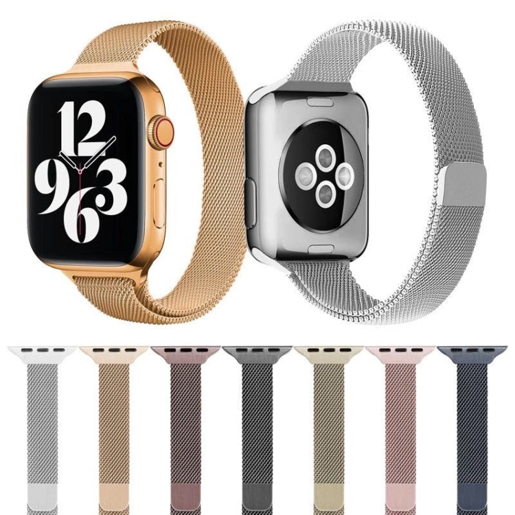 Milan Loopback Small Waist Replacement Watchband For Apple Watch Series, 7 41mm / 6 & SE & 5 & 4 40mm / 3 & 2 & 1 38mm, 7 45mm / 6 & SE & 5 & 4 44mm / 3 & 2 & 1 42mm