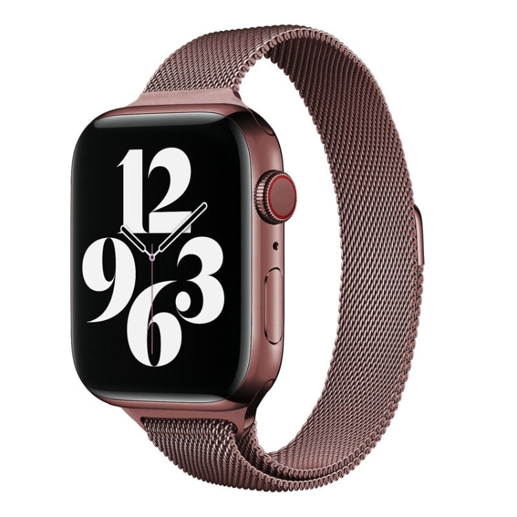 Milan Loopback Small Waist Replacement Watchband For Apple Watch Series, 7 41mm / 6 & SE & 5 & 4 40mm / 3 & 2 & 1 38mm, 7 45mm / 6 & SE & 5 & 4 44mm / 3 & 2 & 1 42mm
