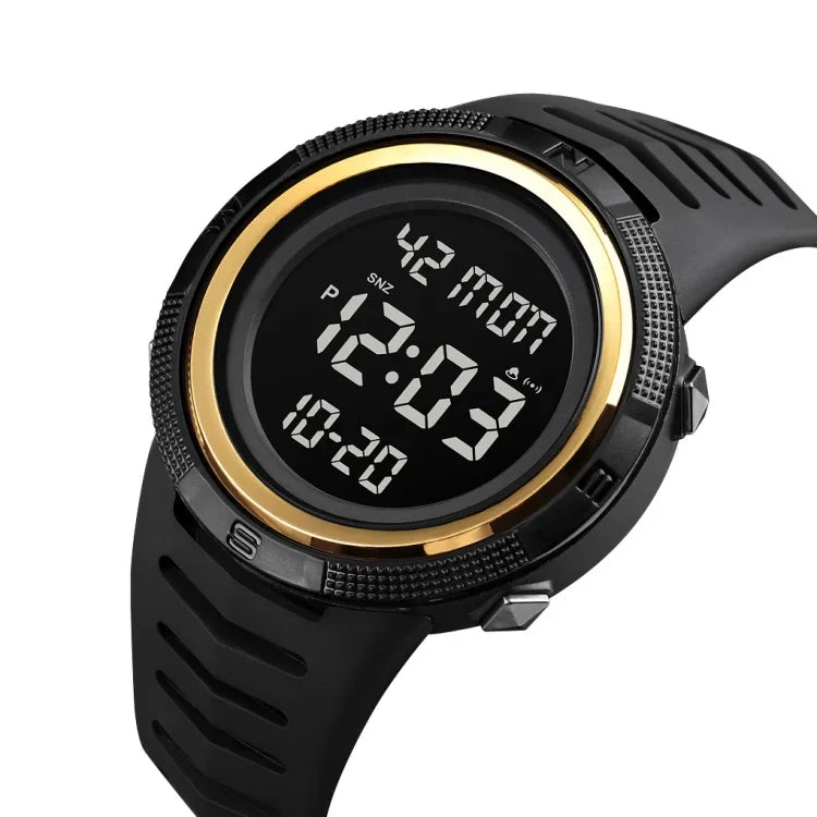 SKMEI 1632 Dual Time Display Luminous Electronic Watch, Support Alarm Clock