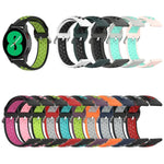 Two-color Silicone Replacement Strap Watchband, For Samsung Galaxy Watch4 40mm, For Samsung Galaxy Watch4 44mm, For Samsung Galaxy Watch4 Classic 42mm