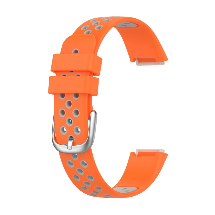 Two-color Silicone Replacement Strap Watchband, For Fitbit Luxe