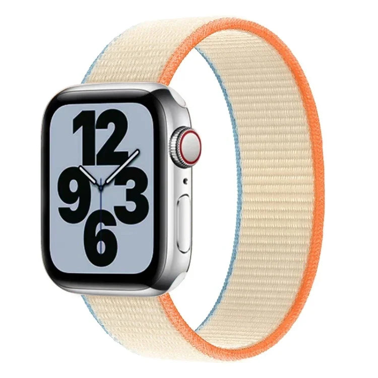 Single Lap Nylon Replacement Watchband, Size: M 155mm For Apple Watch Series 6 & SE & 5 & 4 44mm / 3 & 2 & 1 42mm, M 155mm 44mm / 42mm