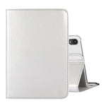 360 Degree Rotation Litchi Texture Flip Leather Case with Holder, For iPad mini 6 / mini 2024