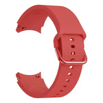 Universal Silicone Colorful Buckle Replacement Strap Watchband, For Samsung Galaxy Watch4 40mm, For Samsung Galaxy Watch4 44mm, For Samsung Galaxy Watch4 Classic 42mm, For Samsung Galaxy Watch4 Classic 46mm