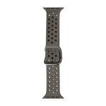 Silicone Replacement Watchband For Apple Watch Series, 7 41mm / 6 & SE & 5 & 4 40mm / 3 & 2 & 1 38mm