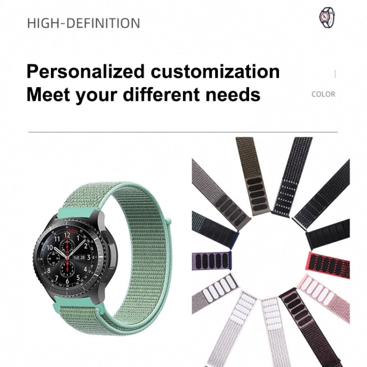 Nylon Loop Replacement Strap Watchband, For Garmin Vivoactive 3