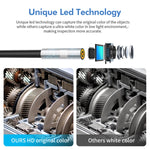 Y17 5MP 12mm Dual-lens HD Autofocus WiFi Industrial Digital Endoscope Zoomable Snake Camera, 3.5m Hard Cable, 5m Hard Cable, 10m Hard Cable