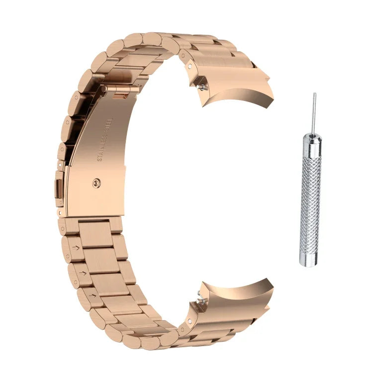 Three Strains Steel Replacement Strap Watchband, For Samsung Galaxy Watch4 / Watch4 Classic