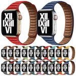Slimming Loop Magnetic Replacement Watchband For Apple Watch Series, 7 41mm / 6&SE&5&4 40mm / 3&2&1 38mm, 7 45mm / 6&SE&5&4 44mm / 3&2&1 42mm