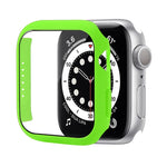 Shockproof PC Protective Case with Tempered Glass Film, For Apple Watch Series 9 / 8 / 7 41mm, For Apple Watch Series 9 / 8 / 7 45mm, For Apple Watch Series 8 / 7 41mm