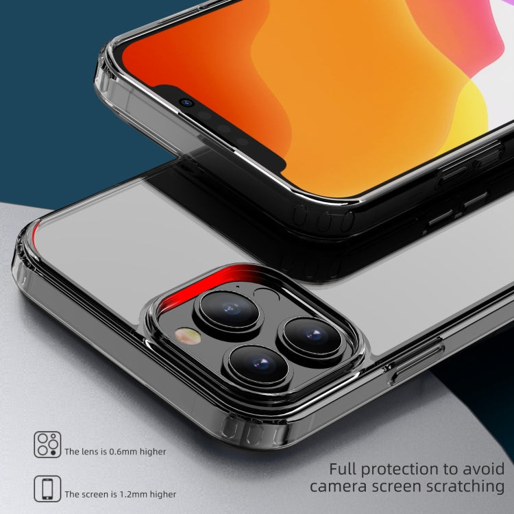 iPAKY Transparent Shockproof TPU + PC Protective Case, For iPhone 13 mini, For iPhone 13, For iPhone 13 Pro, For iPhone 13 Pro Max