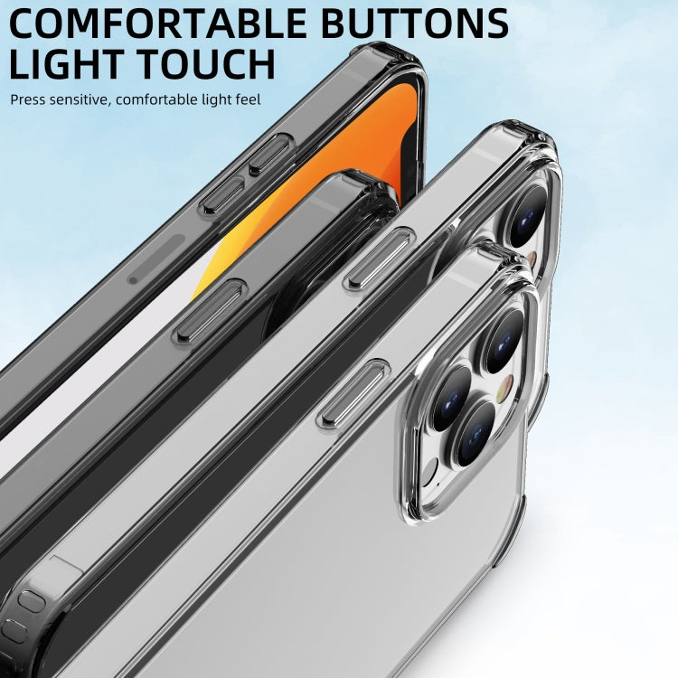 iPAKY Transparent Shockproof TPU + PC Protective Case, For iPhone 13 mini, For iPhone 13, For iPhone 13 Pro, For iPhone 13 Pro Max