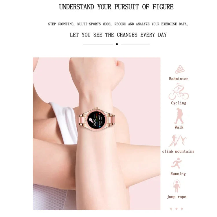 Z73 1.09 inch Touch Screen Smart Bracelet, Support Sleep Monitoring / Heart Rate Monitoring / Voice Control / Women Menstrual Cycle Reminder