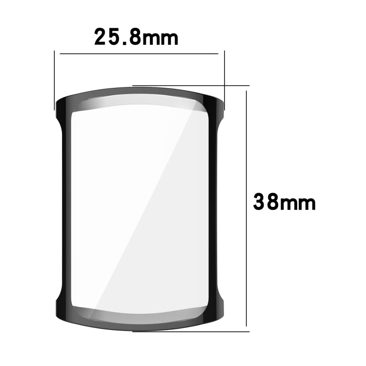 Full Coverage TPU Electroplating Protective Case Cover, For Fitbit Charge 5