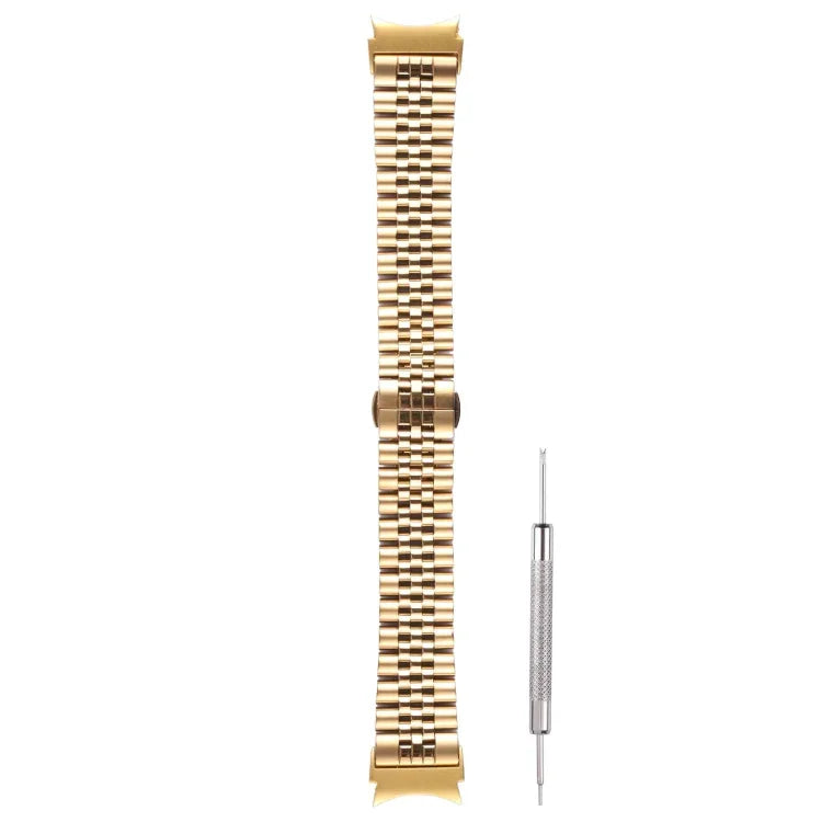 Five-bead Stainless Steel Replacement Strap Watchband, For Samsung Galaxy Watch4 40mm/44mm