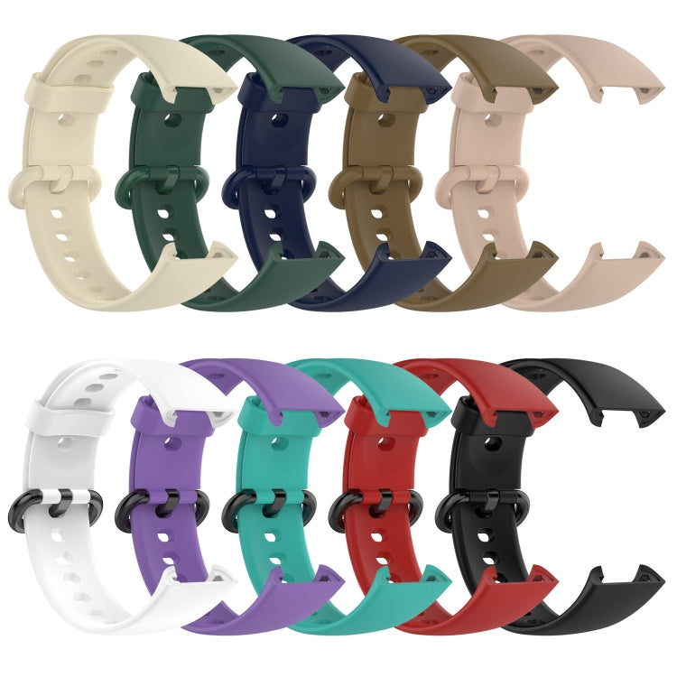 Solid Color Silicone Strap Watchband, For Xiaomi Redmi Watch 2