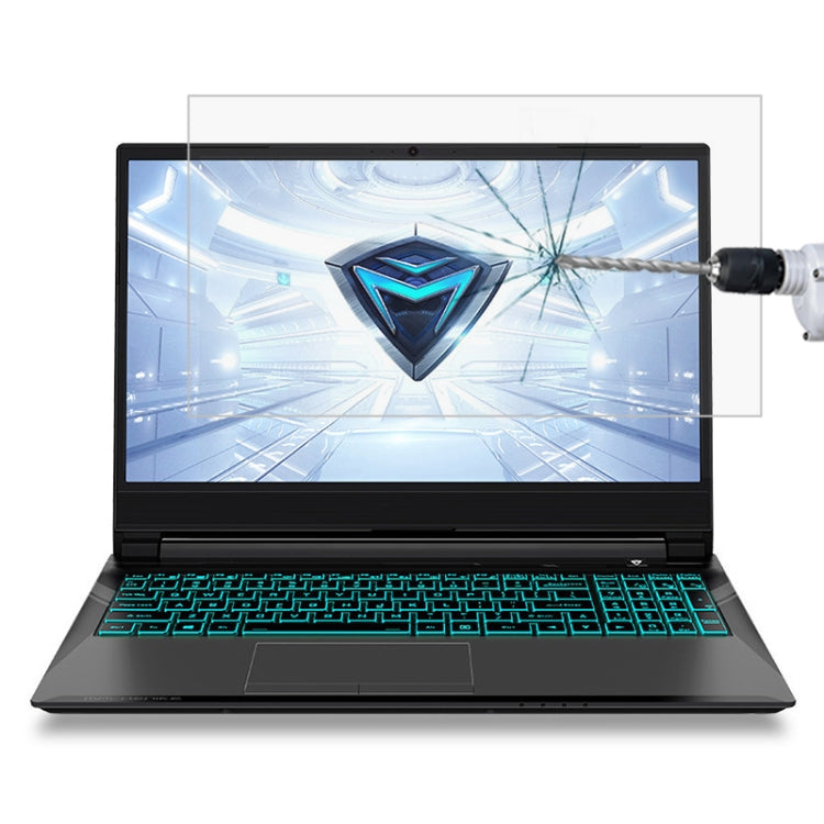 Laptop Screen HD Tempered Glass Protective Film, For Lenovo Yoga C740 15.6 inch, For MACHENIKE F117 15.6 inch, For MACHENIKE F117-BB3 15.6 inch, For MACHENIKE F117-X 15.6 inch, For MACHENIKE Machbook-PCi1 15.6 inch, For MACHENIKE Machbook-PD1 15.6 inch...