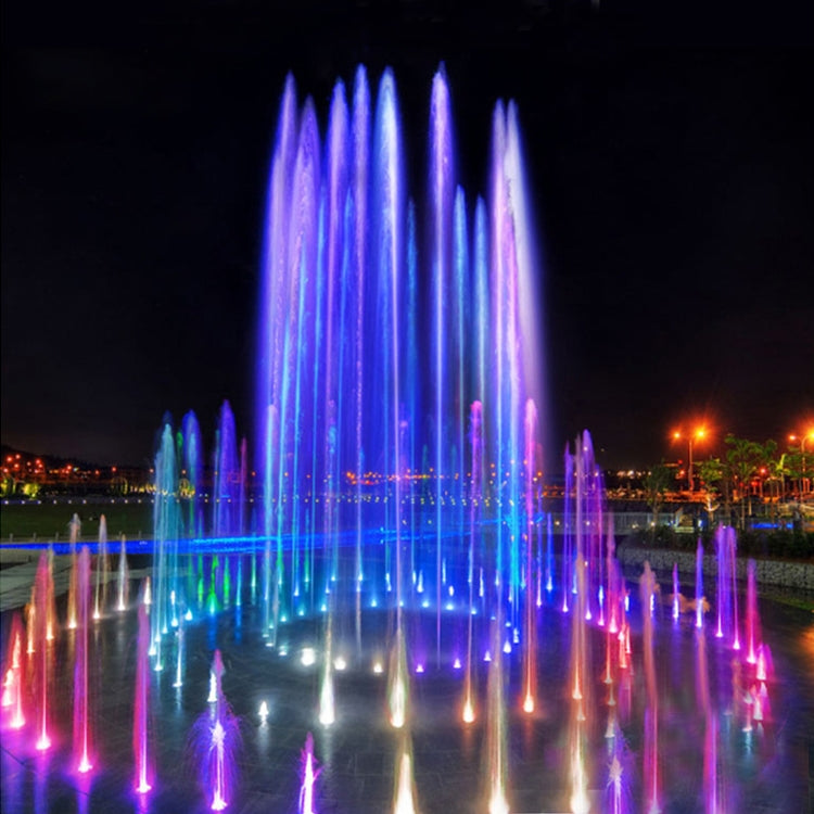 Landscape Colorful Color Changing Ring LED Stainless Steel Underwater Fountain Light, 9W, 12W, 24W