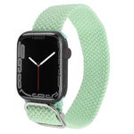 Nylon Braid Strap Watchband For Apple Watch Series, 7 41mm / 6&SE&5&4 40mm / 3&2&1 38mm