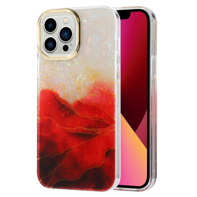 Electroplating Shell Texture Marble Phone Case, For iPhone 11 Pro, For iPhone 11 Pro Max
