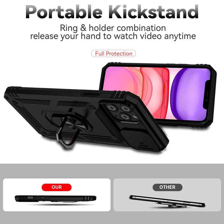 Sliding Camshield Holder Phone Case, For iPhone 11 Pro, For iPhone 11 Pro Max