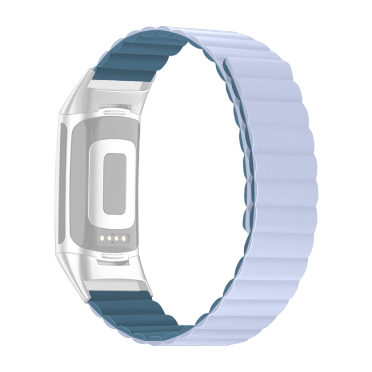 Silicone Magnetic Watchband, For Fitbit Charge 2, For Fitbit Charge 3 / 4, For Fitbit Charge 5, For Huawei Band B6