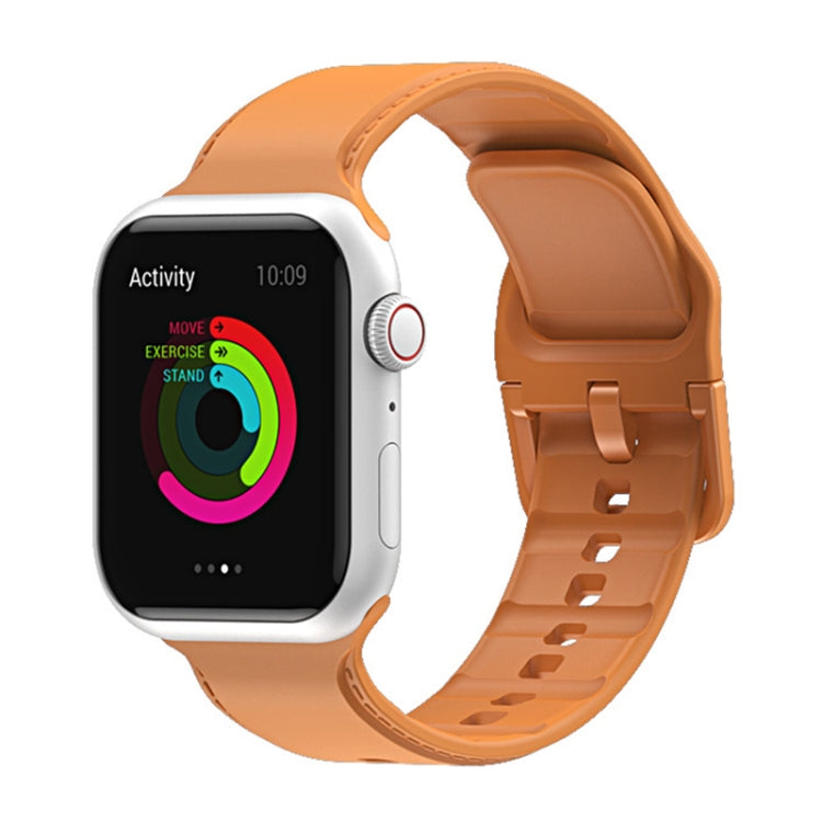 Silicone Watchband For Apple Watch Series, 7 45mm / 6&SE&5&4 44mm / 3&2&1 42mm