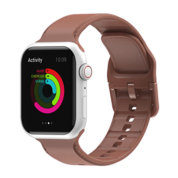 Silicone Watchband For Apple Watch Series, 7 45mm / 6&SE&5&4 44mm / 3&2&1 42mm