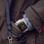 Polyester Nylon Watchband For Apple Watch Series, 7 41mm / 6&SE&5&4 40mm / 3&2&1 38mm, 7 45mm / 6&SE&5&4 44mm / 3&2&1 42mm