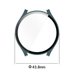 PC + Tempered Glass Watch Case, For Samsung Galaxy Watch4 40mm, For Samsung Galaxy Watch4 44mm