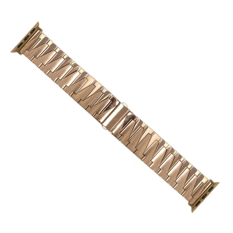 Aluminum Alloy Gear Matte Watchband For Apple Watch Series, 7 41mm / 6&SE&5&4 40mm / 3&2&1 38mm, 7 45mm / 6&SE&5&4 44mm / 3&2&1 42mm