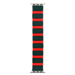 Silicone Splicing Watchband For Apple Watch Series, 7 41mm / 6&SE&5&4 40mm / 3&2&1 38mm, 7 45mm / 6&SE&5&4 44mm / 3&2&1 42mm