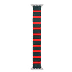 Silicone Splicing Watchband For Apple Watch Series, 7 41mm / 6&SE&5&4 40mm / 3&2&1 38mm, 7 45mm / 6&SE&5&4 44mm / 3&2&1 42mm