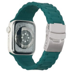 Three Beads Watchband For Apple Watch Series, 7 41mm / 6&SE&5&4 40mm / 3&2&1 38mm, 7 45mm / 6&SE&5&4 44mm / 3&2&1 42mm