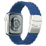 Three Beads Watchband For Apple Watch Series, 7 41mm / 6&SE&5&4 40mm / 3&2&1 38mm, 7 45mm / 6&SE&5&4 44mm / 3&2&1 42mm