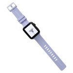 Thread Silicone Watchband For Apple Watch Series, 7 41mm / 6&SE&5&4 40mm / 3&2&1 38mm, 7 45mm / 6&SE&5&4 44mm / 3&2&1 42mm