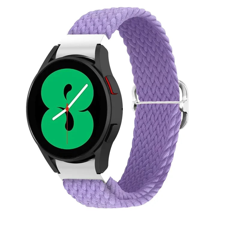 Adjustable Woven Watch Band, For Samsung Galaxy Watch4 40mm / 44mm