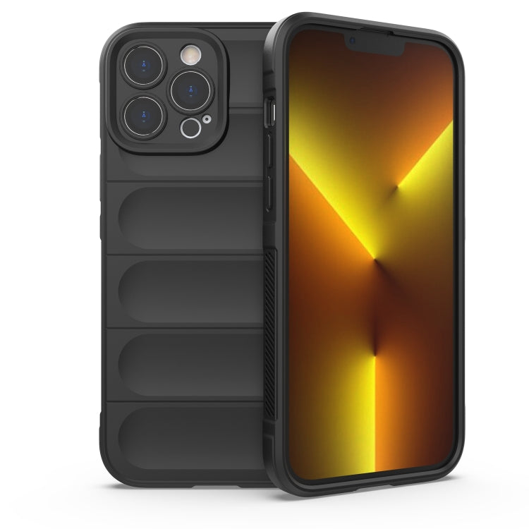 Magic Shield TPU + Flannel Phone Case, For iPhone 13 Pro Max
