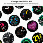 S30 1.28 inch TFT Screen Smart Wristband, Support Body Temperature Monitoring/Sleep Monitoring