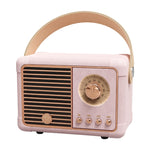 HM11 PLUS Portable HIFI Mini Retro Wireless Bluetooth Speaker, HM11 PLUS (Yellow), HM11 PLUS (Black), HM11 PLUS (Purple), HM11 PLUS (Pink), HM11 PLUS (Green)