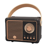 HM11 PLUS Portable HIFI Mini Retro Wireless Bluetooth Speaker, HM11 PLUS (Yellow), HM11 PLUS (Black), HM11 PLUS (Purple), HM11 PLUS (Pink), HM11 PLUS (Green)