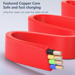 3 in 1 USB To 8Pin + Micro USB + USB-C / Type-C Telescopic Charging Cable with Mobile Phone Holder
