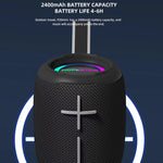 HOPESTAR P20 mini Waterproof Wireless Bluetooth Speaker, P20 mini(Grey), P20 mini(Blue), P20 mini(Black), P20 mini(Red)